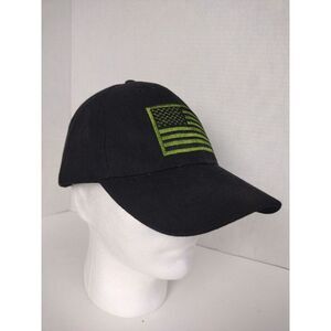 Green Flag Hat Cap Adjustable Patriotic KYS Design Cap